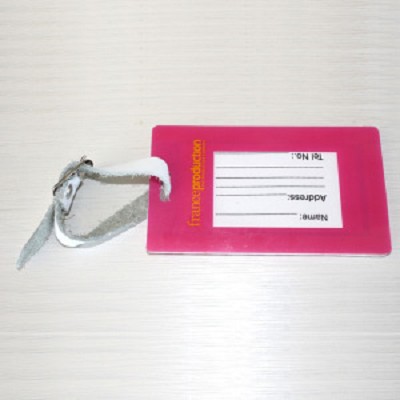 Plastic Luggage tag 