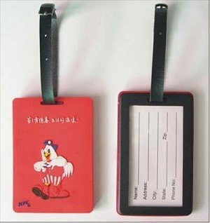 Soft PVC Luggage Tag