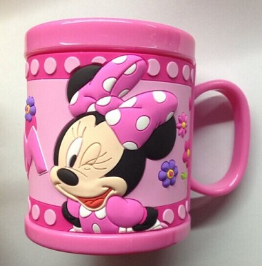 High Quality Promotional plastic custom Mickey Mugs