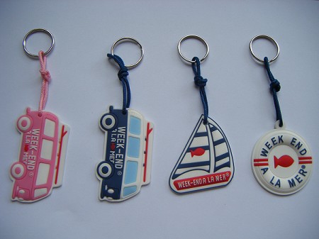 PVC keychain