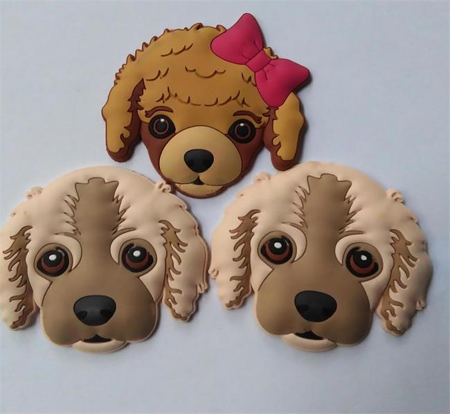 PVC 3D dog Magnet